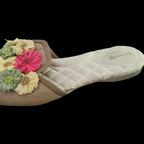 BIRDIES The Chickadee Raffie Floral  Sandals - Picture 10 of 13